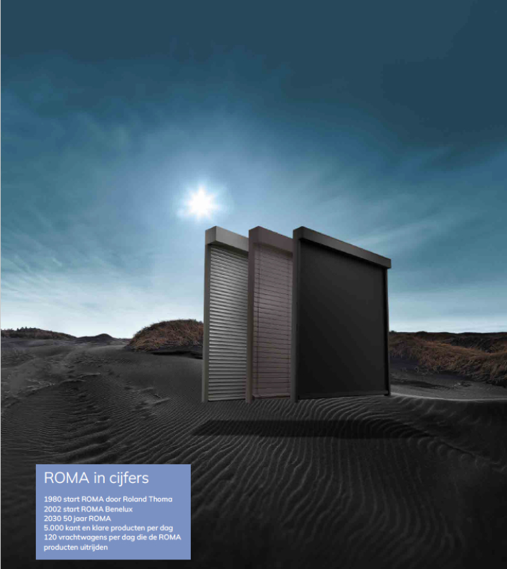 Details van ROMA benelux met HWF